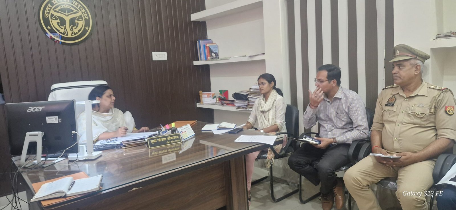 हीट वेव/लू से बचाव के सम्बन्ध में विभागों द्वारा किये जा कार्यों की समीक्षा बैठक संपन्न