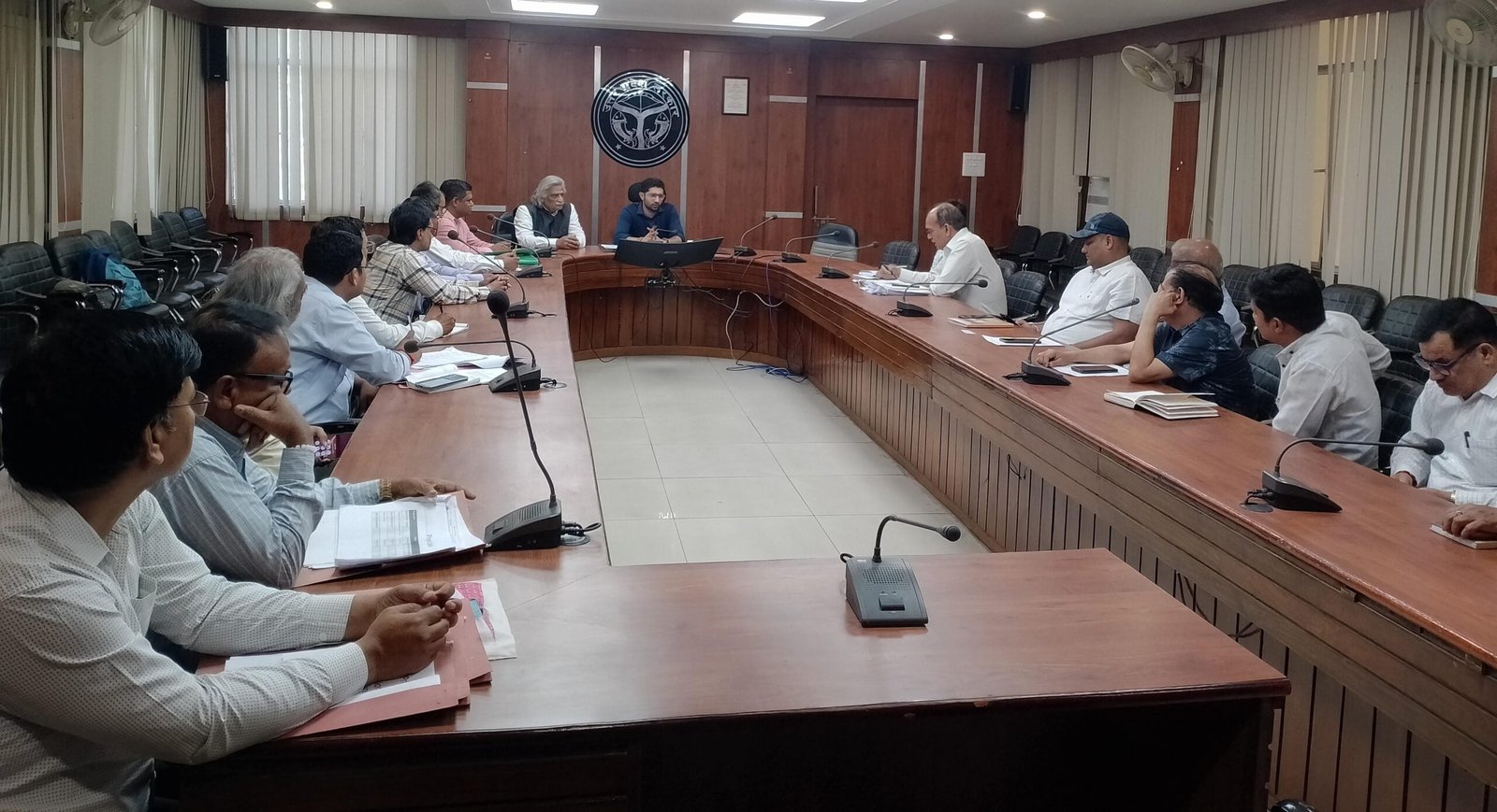 मुख्य विकास अधिकारी  की अध्यक्षता में उत्पाद एवं निर्यात से संबंधित बैठक का आयोजन किया गया