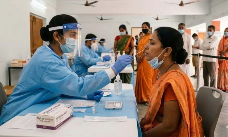 आंध्र प्रदेश में कोरोना के 12 नए मामले, वैरिएंट जांच के लिए सैंपल भेजे
