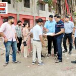 मंडलायुक्त डॉ. लोकेश एम. ने लेटे हनुमान जी कॉरिडोर के विभिन्न विकास कार्यों का निरीक्षण किया